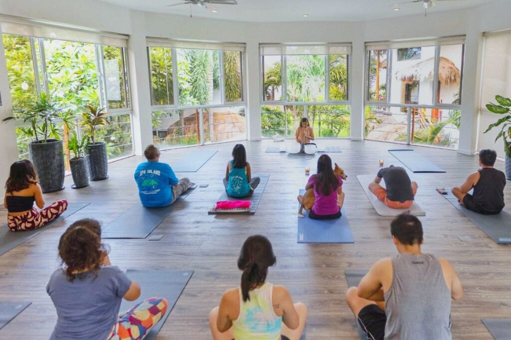 Yoga Harmony: Group Session at Salaya Beach Houses Studio