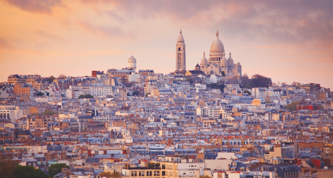 Basilica in Montmarte, Paris