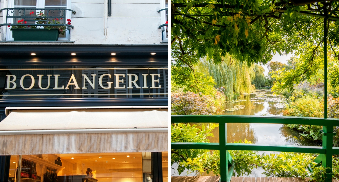 French Delights: Boulangerie & Monet's Garden