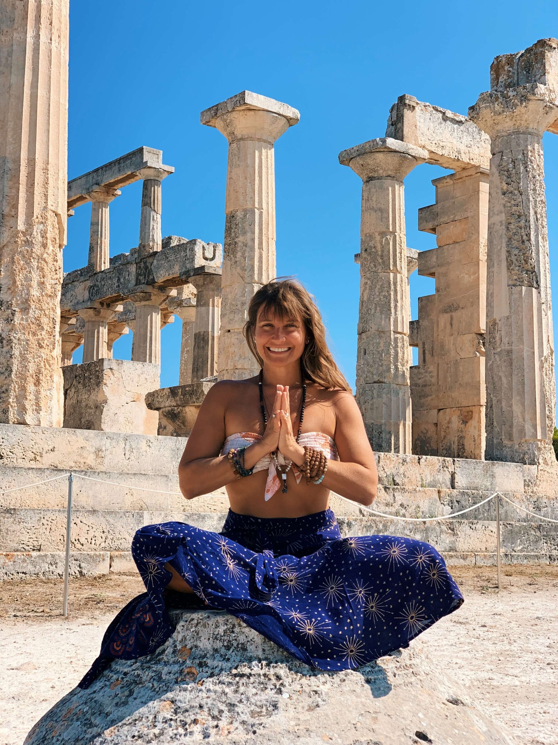 Alesha Carmela Yoga is a seasoned yogi and spiritual guide dedicated to nurturing inner and outer well-being. With over a decade of yoga practice and teaching experience, Alesha’s journey has been a quest for holistic healing and self-discovery.