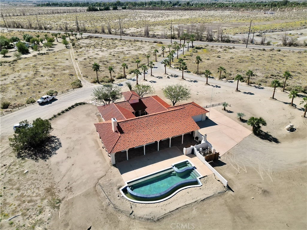 Aerial view of Wolf Haven Sanctuary property